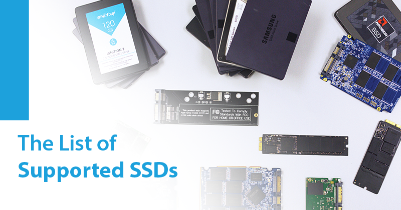 PC-3000 SSD Systems. The List of Supported SSDs (regularly updated, ver.  3.3.6)